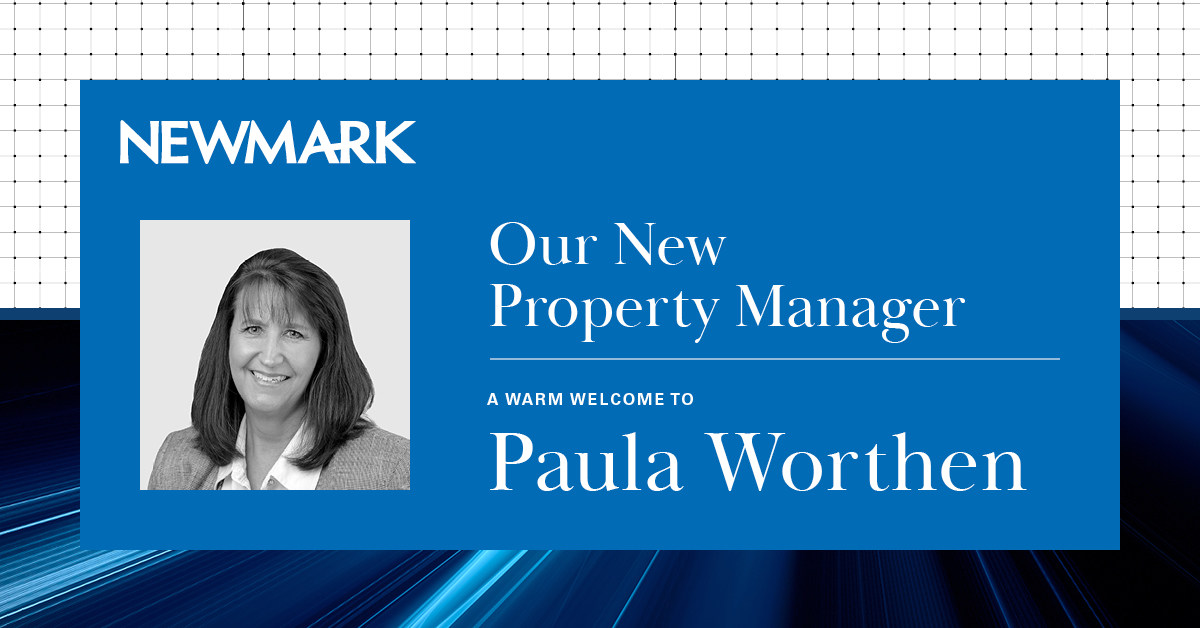 NewmarkACRES's tweet photo. We are pleased to welcome Paula Worthen as the newest member of our team! Paula will serve as a Property Manager here in our Salt Lake City office with the rest of our PM team.

#newmark #CRE #UtahCRE #commercialrealestate #newhire #culturematters https://t.co/B6WANrx4J2