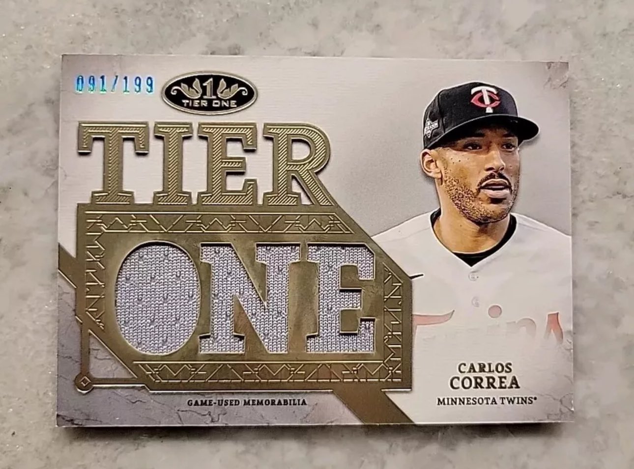 シングルカード Topps - topps carlos correa 1987 relic card シングルカード Topps - topps carlos correa 1987 relic card
