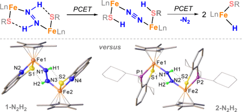 bhkenlo's tweet photo. Synthesis and Characterization of Bridging-Diazene Diiron Half-Sandwich Complexes: The Role of Sulfur Hydrogen Bonding | Inorganic Chemistry https://t.co/reTfXFLRGb Ye, Wang, and co-workers @InorgChem #iron #dinuclear #halfsandwich #bridging #diazene #sulfur_hydrogen_bonding https://t.co/cB7XCyEnII