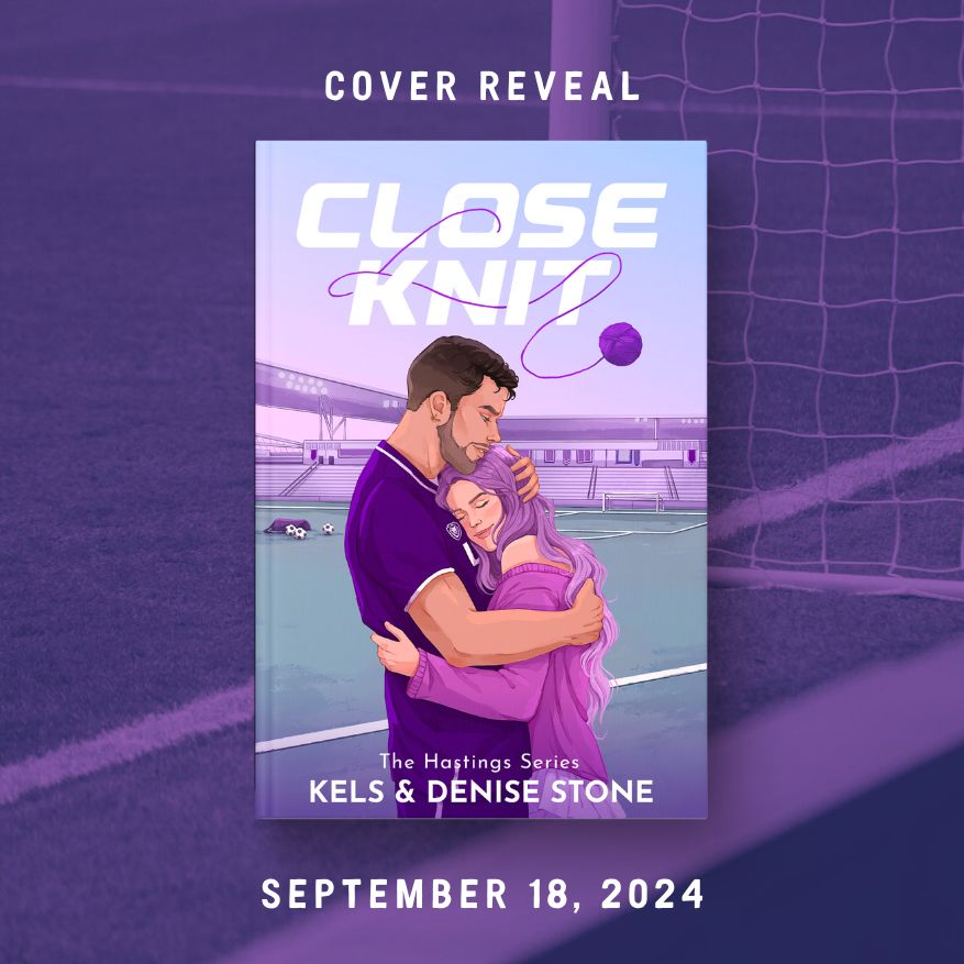 Kels &amp; Denise Stone have revealed the gorgeous cover for Close Knit!

Put this on your TBR and circle it on your calendar - it'll be releasing later this year on September 18, 2024. 

#lovestory #romance #grumpyxsunshine #grumpysunshine #sports #sportsromance #books #reading