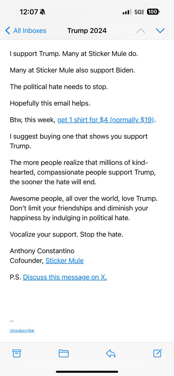 This is the most unhinged email I’ve ever received from a business