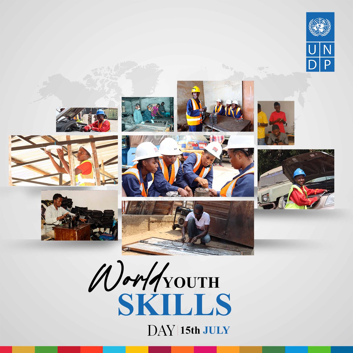 UNDP in Sierra Leone (@undpsierraleone) on Twitter photo On #WorldYouthSkillsDay, we reaffirm our dedication to empowering 🇸🇱's youth through skills dev't. Together with the Min. of Youth Affairs & <a href="/youth_sierra/">National Youth Commission Sierra Leone</a>, we have already trained thousands of young people in diverse trades, & we are committed to continuing this impactful work. On #WorldYouthSkillsDay, we reaffirm our dedication to empowering 🇸🇱's youth through skills dev't. Together with the Min. of Youth Affairs & <a href="/youth_sierra/">National Youth Commission Sierra Leone</a>, we have already trained thousands of young people in diverse trades, & we are committed to continuing this impactful work.