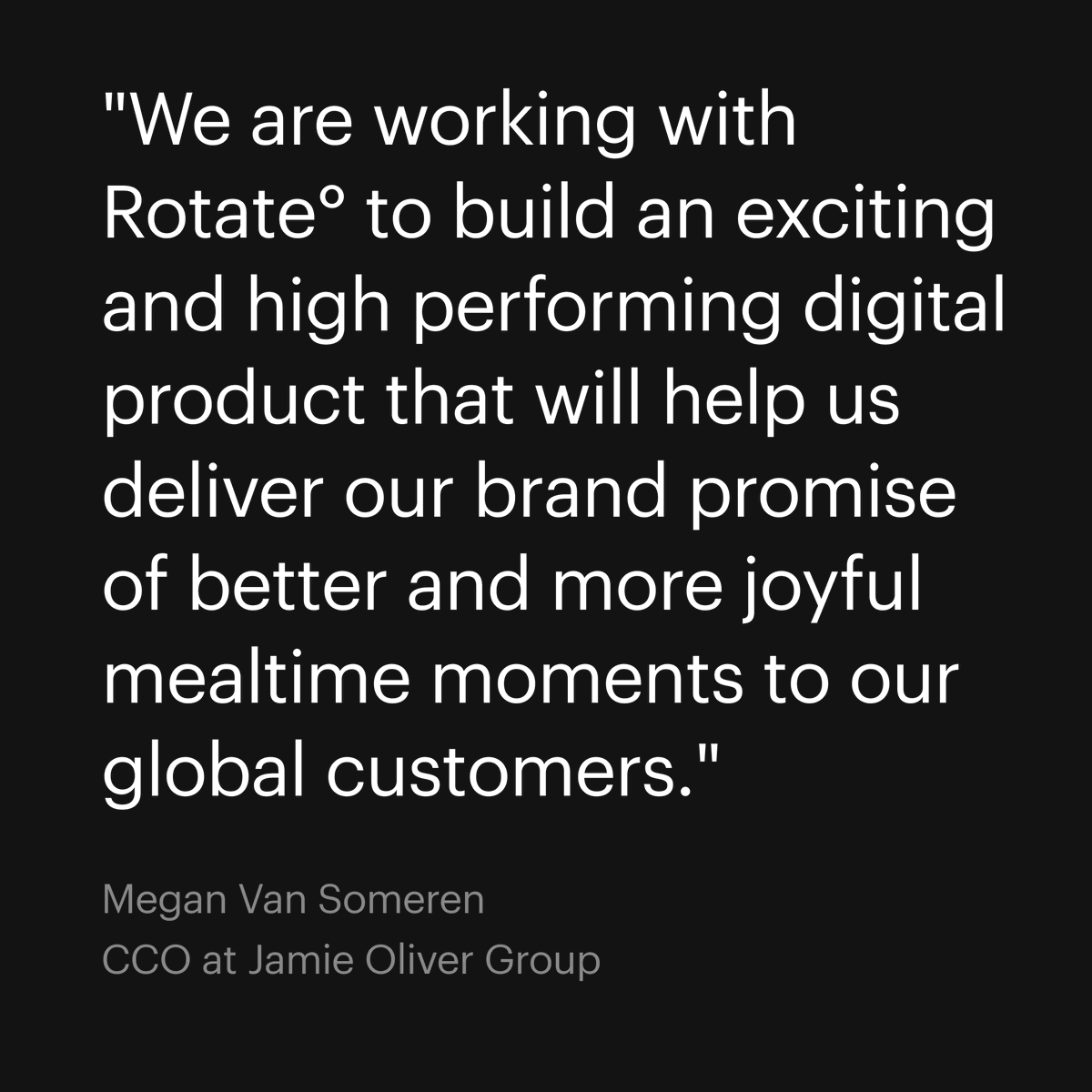 We're excited to be working together with the Jamie Oliver Group on the re-design and development of the JamieOliver.com platform. More details coming soon.

Click here to learn more: studiorotate.com/work/jamie-oli…