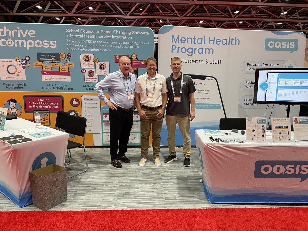 We were #FiredUp at #ASCA24! Did you get to talk to our team about the Oasis comprehensive mental health program?