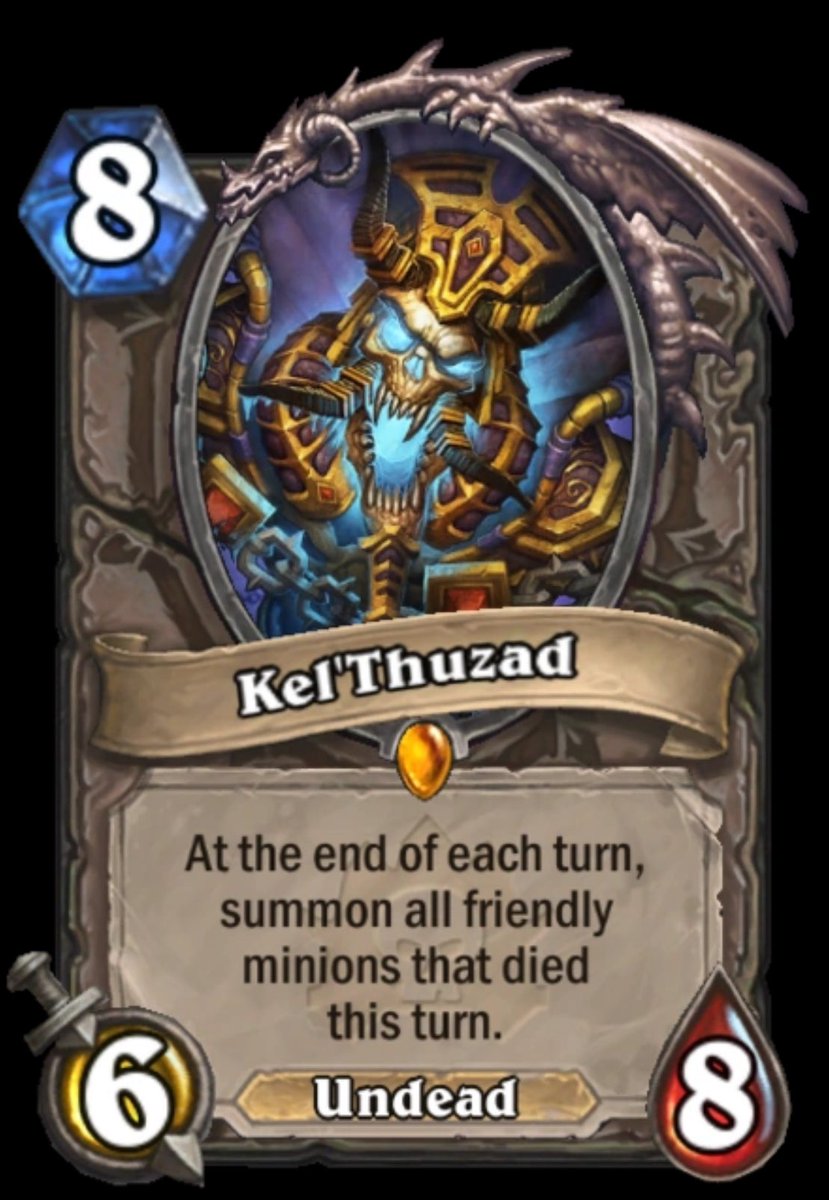Daramikus_HS's tweet photo. @FlareHS_ @PlayHearthstone Always loved Kel’Thuzad 💀 https://t.co/IP161iMjum