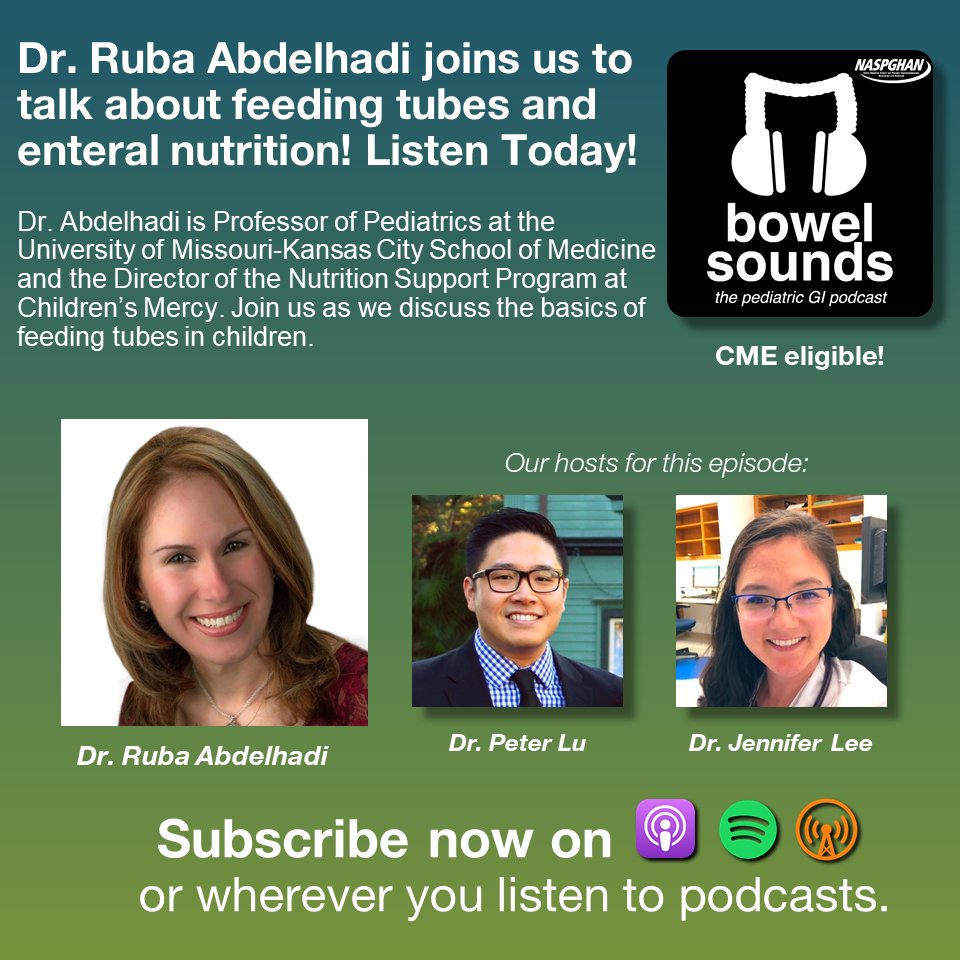 Bowel Sounds: The Pediatric GI Podcast tweet media