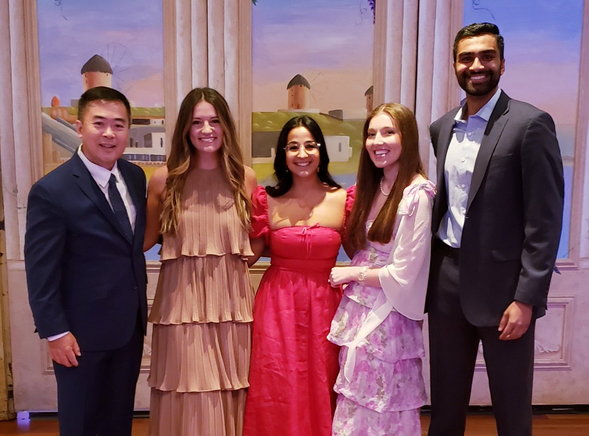 PennDentalMed's tweet photo. Congratulations to our 2024 Pediatrics Graduates! A special shout-out to Drs. Alexandria Farrell, Shalin Shah, Nicole Levine, and Cami Posada! We look forward to seeing all that you accomplish! https://t.co/I8RtqNL0Y1