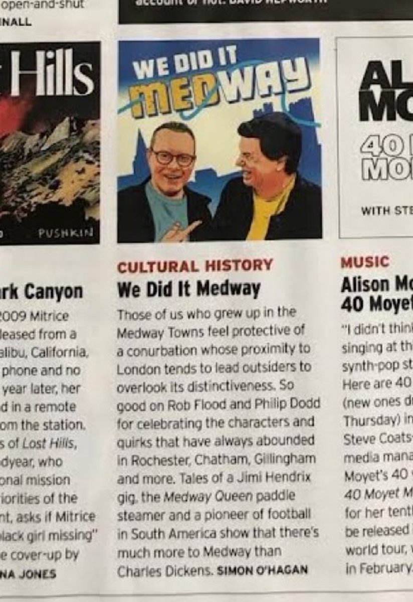 We Did It Medway (@wediditmedway) on Twitter photo Here's the full <a href="/RadioTimes/">Radio Times</a> recommendation of <a href="/WeDidItMedway/">We Did It Medway</a>. Episode 3, taking a sideways look at #CharlesDickens as an actor, launches tomorrow. Featuring Emma Harper from <a href="/DickensMuseum/">Dickens Museum</a>, Dr Jeremy Clarke from @guildhallmuseum #Rochester and Dickensian actor John O'Connor. Here's the full <a href="/RadioTimes/">Radio Times</a> recommendation of <a href="/WeDidItMedway/">We Did It Medway</a>. Episode 3, taking a sideways look at #CharlesDickens as an actor, launches tomorrow. Featuring Emma Harper from <a href="/DickensMuseum/">Dickens Museum</a>, Dr Jeremy Clarke from @guildhallmuseum #Rochester and Dickensian actor John O'Connor.