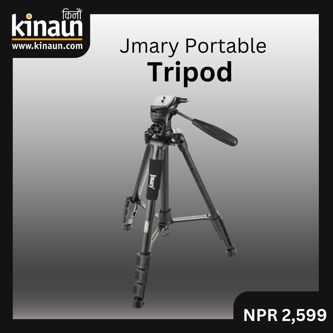 KinaunShopping's tweet image. Jmary Protable Lightweight Aluminum Tripod (Kp 2234) at NPR 2,599
kinaun.com/product/jmary-…
#Jmary #portabletripod #cameratripod #kinaun #kinaunshopping #किनौं