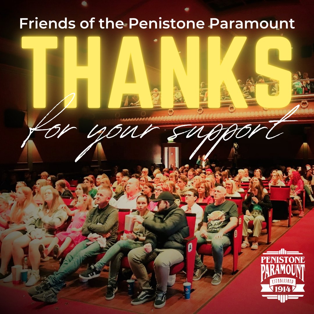 As we approach our 110th birthday in November, we thank everyone for supporting this wonderful historic building.

Thanks to our patrons - we’re still bringing diverse, high-quality big-screen and stage entertainment to the local community in a safe and accessible way!