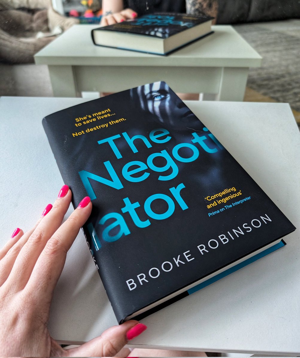 sian | freelance writer & book critic (@sianmdennis) on Twitter photo "She's meant to save lives... Not destroy them." GEE WHIZ this sounds right up my street! ๐ฅ๐ฅ
A huge THANK YOU to <a href="/Tr4cyF3nt0n/">Tracy Fenton</a>, for my copy of The Negotiator by <a href="/Brookewrote/">Brooke Robinson</a>. I CANNOT WAIT to get my teeth into this! ๐ค
#bookmail #BookTwitter #booktwt #bookblogger #bookblog "She's meant to save lives... Not destroy them." GEE WHIZ this sounds right up my street! ๐ฅ๐ฅ
A huge THANK YOU to <a href="/Tr4cyF3nt0n/">Tracy Fenton</a>, for my copy of The Negotiator by <a href="/Brookewrote/">Brooke Robinson</a>. I CANNOT WAIT to get my teeth into this! ๐ค
#bookmail #BookTwitter #booktwt #bookblogger #bookblog