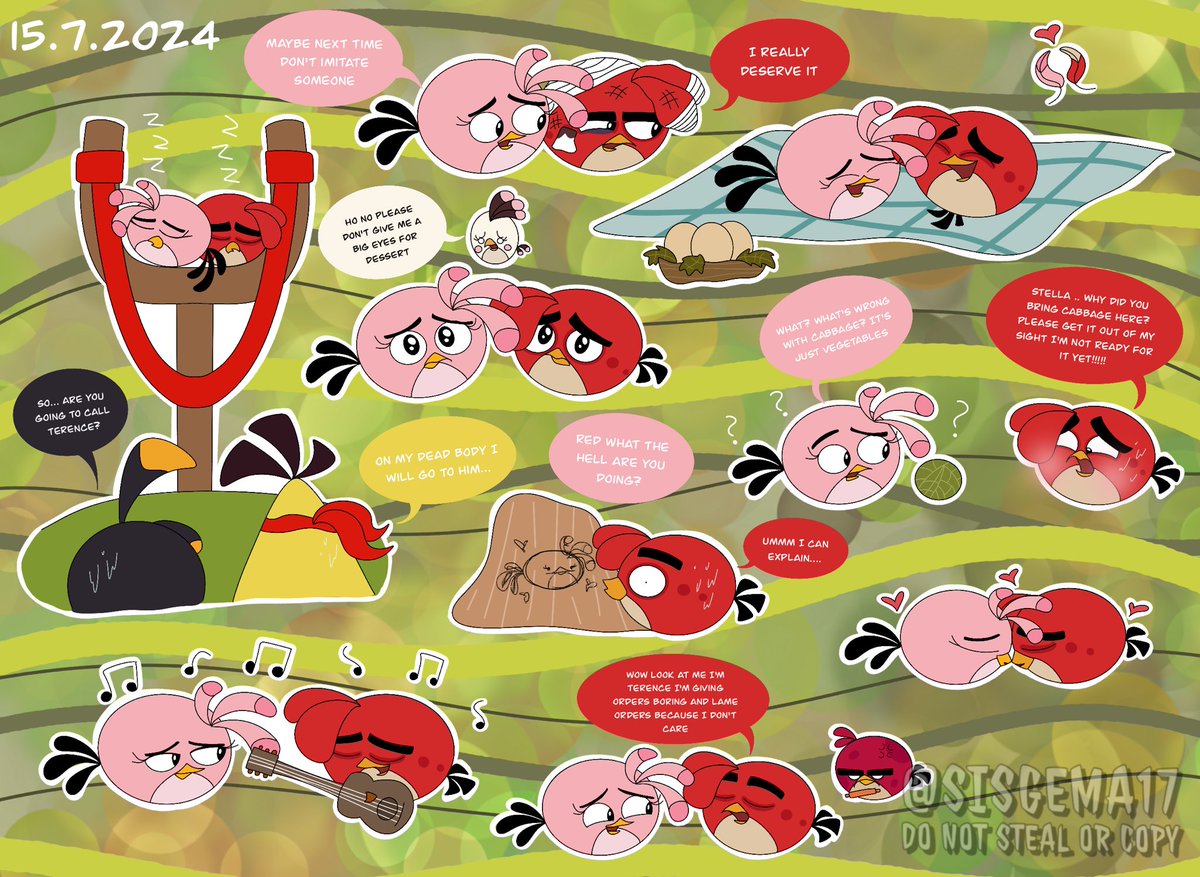 gema17_sis's tweet photo. Sometimes my mind is somewhere else because of this thing Or maybe I'm getting bored... 

I LOVE THEM SO MUCHHHHHH!!!!!!!!!!!! 

#angrybirds #angrybirdsfanart #redxstella #redella https://t.co/0thTNT5UDd