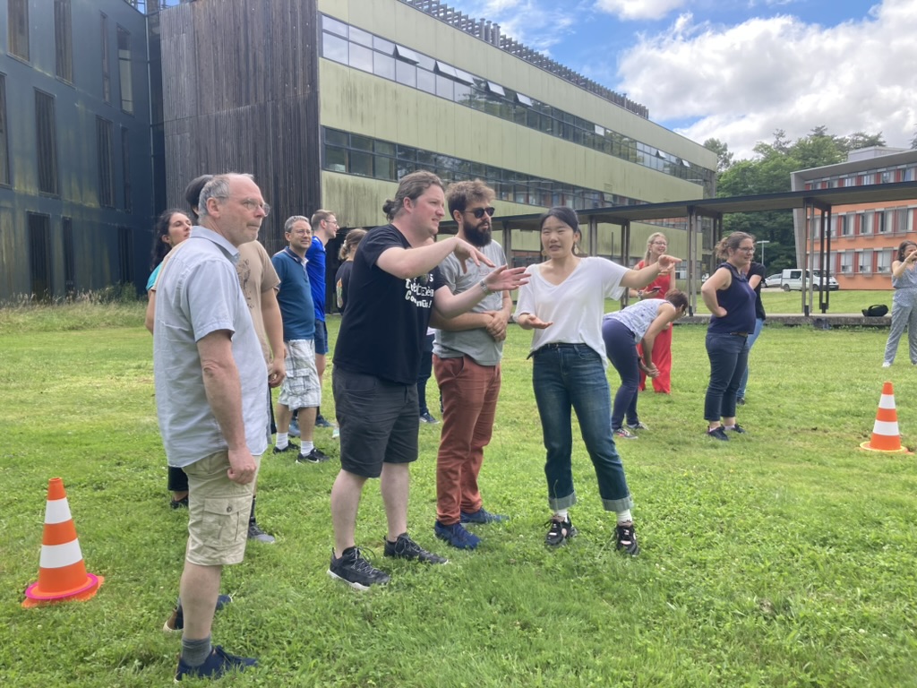 UMR_IAM's tweet photo. Last Friday, we had our first Olymp'IAM (@UMR_IAM Olympics). A little competition and a lot of fun and laughter!
Thanks to Solène, Sandrine and Mathilde for the perfect organization! https://t.co/R3UfXAn5oP