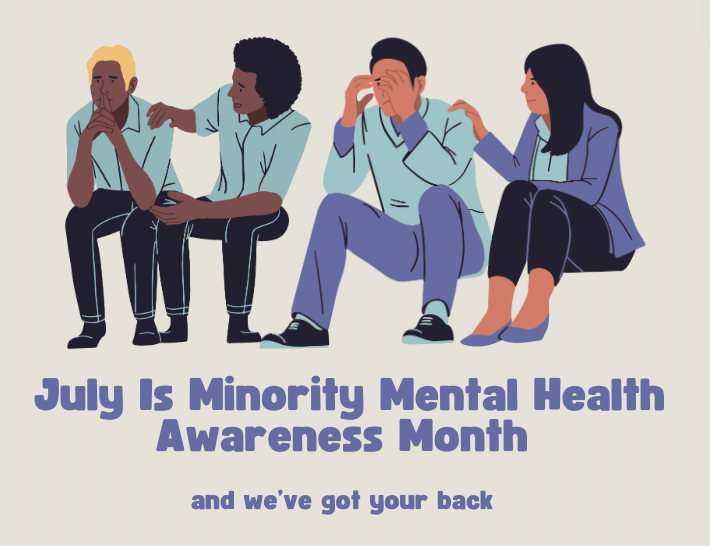 open_networks's tweet photo. July is Minority Mental Health Month, and at OpenNetworks, we believe in breaking down barriers and making health services accessible to everyone, regardless of race, ethnicity, or background.

#MinorityMentalHealthMonth #OpenNetworks #InclusiveSupport #HealthcareTransparency https://t.co/PeAttdB75E