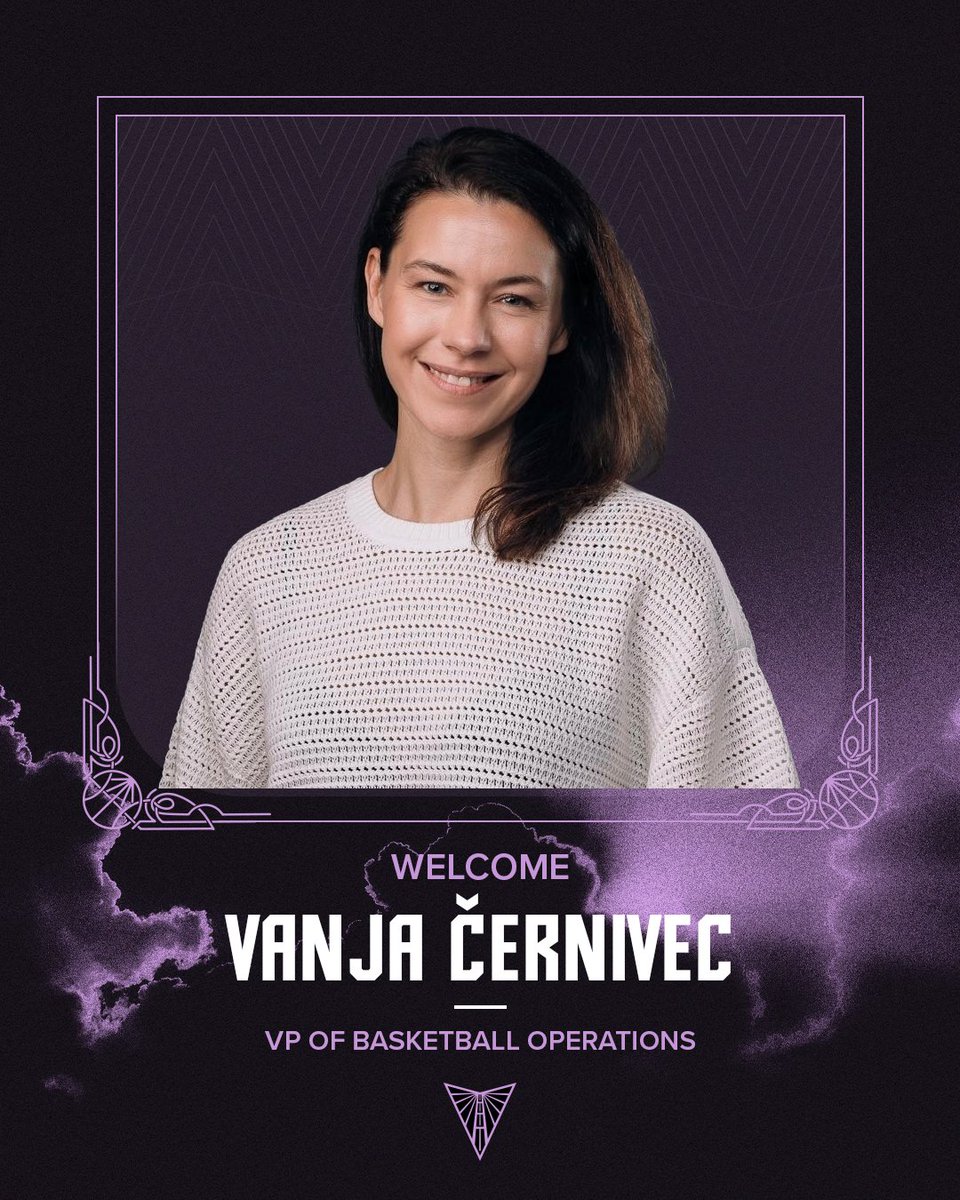 The Golden State Valkyries have named Vanja Černivec as Vice President, Basketball Operations. Welcome, Vanja!