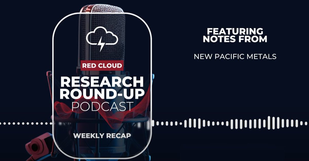 NewPacific_'s tweet photo. 🎧 Tune in to our interview with @RedCloudFS featuring @AndWilliams_ , CEO of $NEWP, as he discusses the pre-feasibility study results of the Silver Sand Project.
🔊 https://t.co/muXpcEMjXb
$NUAG.TO #PFS #Silversand https://t.co/g3jZJlVaoH