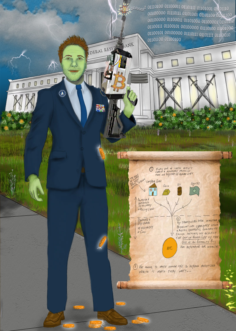 JT256_'s tweet image. Choose #Bitcoin not bullets! 

#Digital1776 #SHA256 #SoftWar #MAGA #TrumpTrain #GodWins 1s and 0s