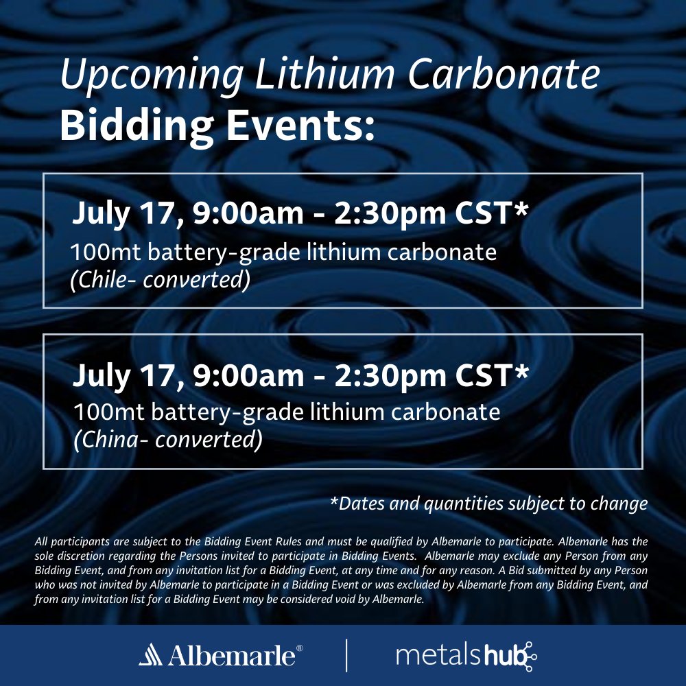 Albemarle Corp. tweet media