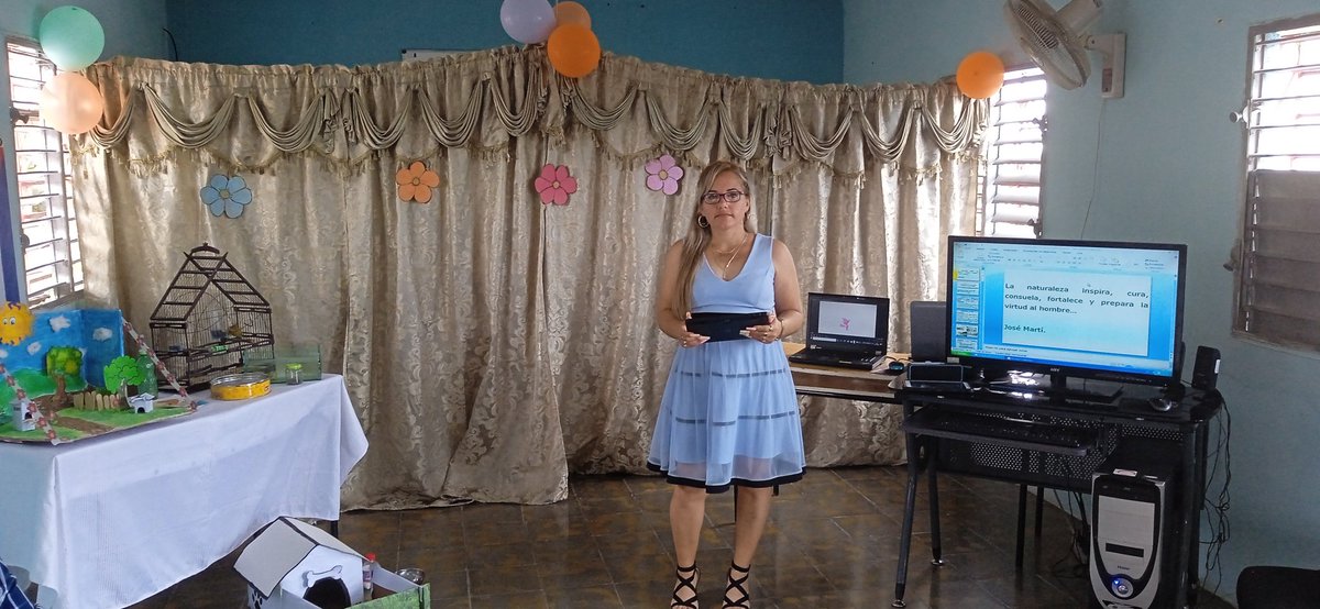 MaiviPrez's tweet photo. Con derroche de creatividad realizaron hoy en #CabaiguánEduca el Ejercicio de la Profesión las estudiantes que optan por la Licenciatura en Educación Preescolar.
#Cuba 
#SanctiSpíritusEnMarcha
@ObraDe  @dpesanct @CubaMined 
@MEspirituana  @estradadailin80 @AndreiArmasBra6 https://t.co/JOe7m8kRSJ