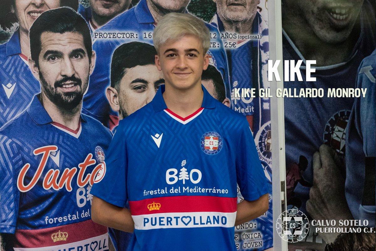 cspuertollanocf's tweet photo. 📣 Enrique Gil-Gallardo Monroy "KIKE".
Demarcación: mediapunta.