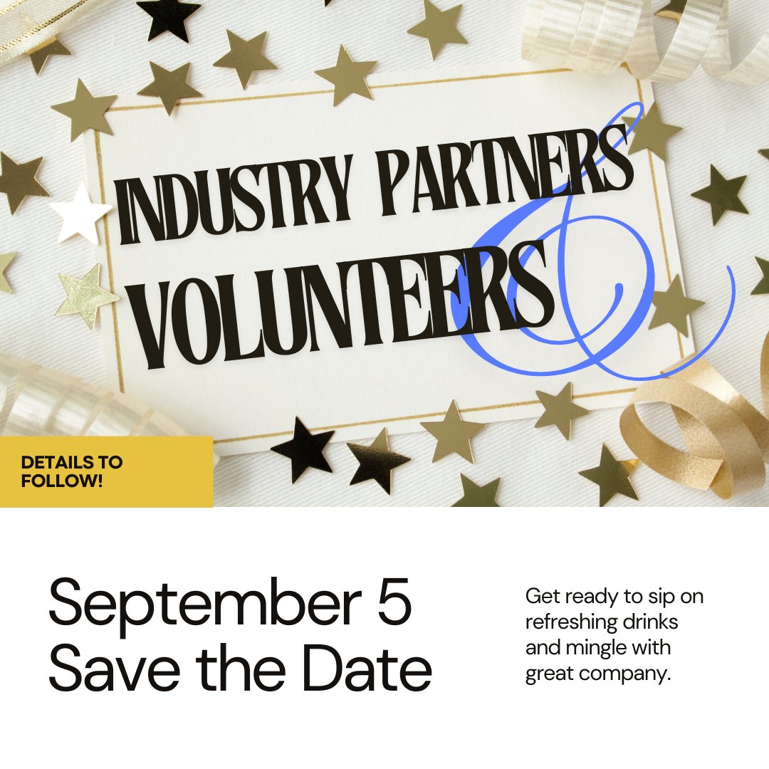ASIDAZNorth's tweet photo. Closing out the summer with a thank you to all our Industry Partners and Volunteers is like a warm sunset after a fulfilling day, reflecting our deep appreciation for your dedication and hard work.

Join us so we can celebrate you!

September 5 - Save the Date

Details to follow. https://t.co/tAEljdJsui