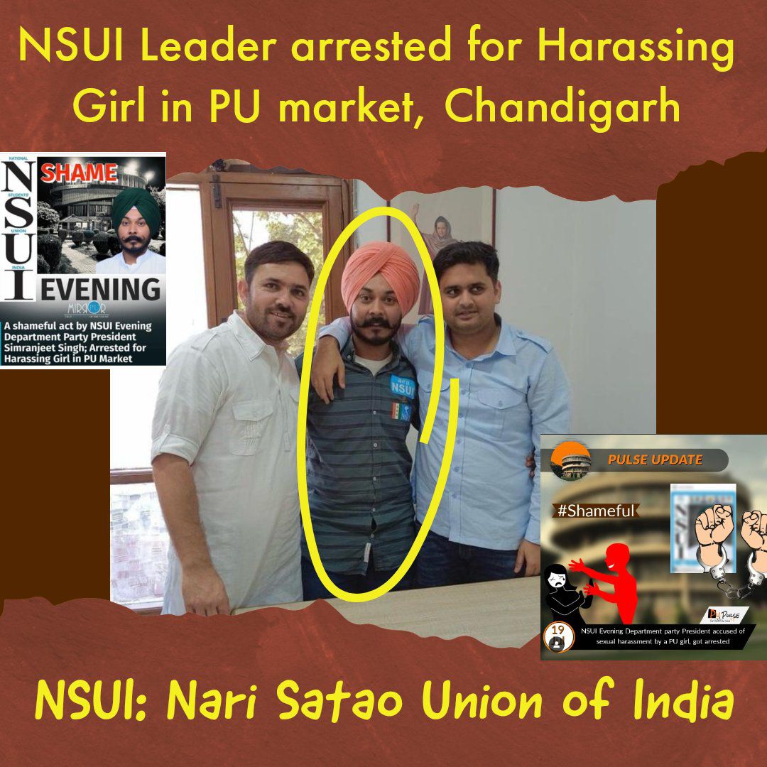 NSUI - Nari Satao Union of India 
#NSUIGoons