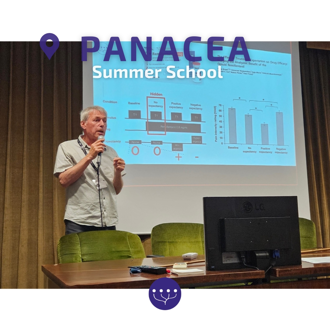 🌞📚 Exciting first day at #PANACEA International Summer School on Placebo and Nocebo in #Madrid! We broke the ice, explored educational needs, delved into placebo/nocebo basics, history, and measurement, and launched our engaging new webapp! #SummerSchool #PlaceboNocebo