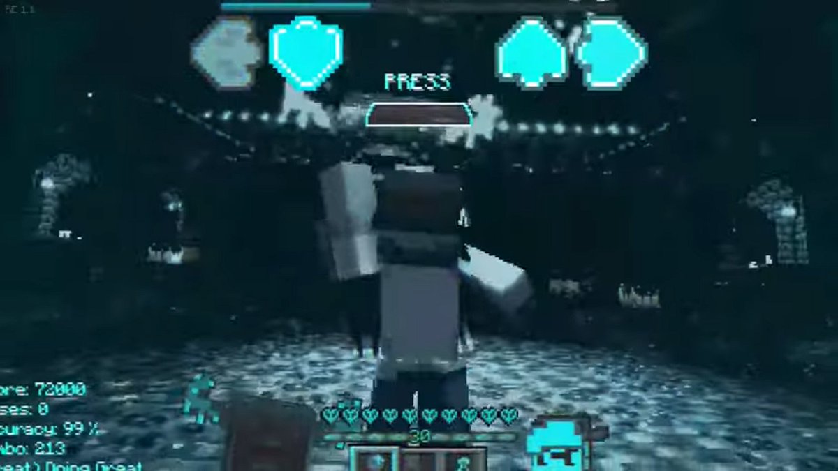 MidyGamy's tweet photo. I love when everything is blue! #fnf #mobmod
(yes I did this shader from scratch) https://t.co/zkXOXD8v4D
