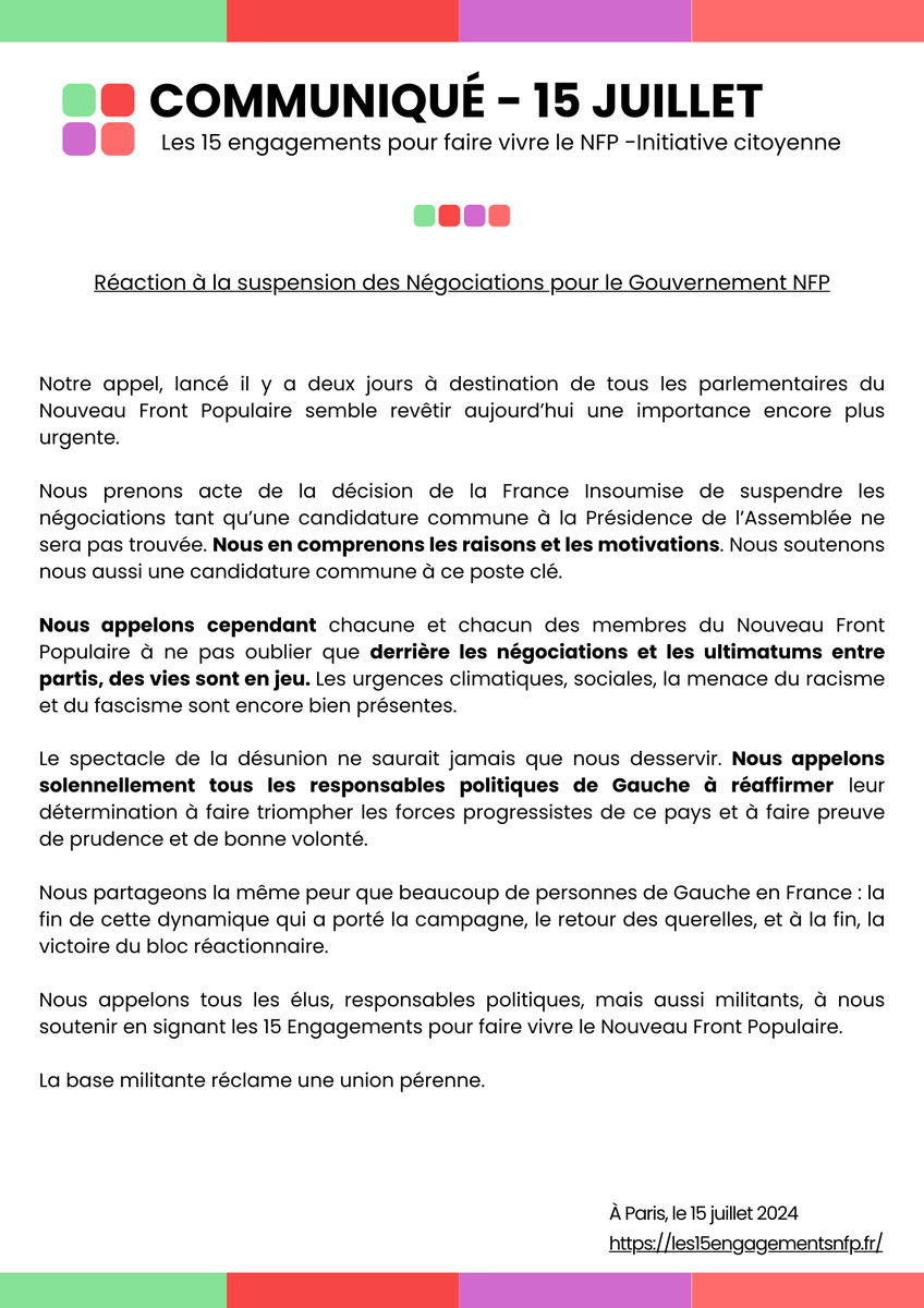 Union-score de la Gauche tweet media