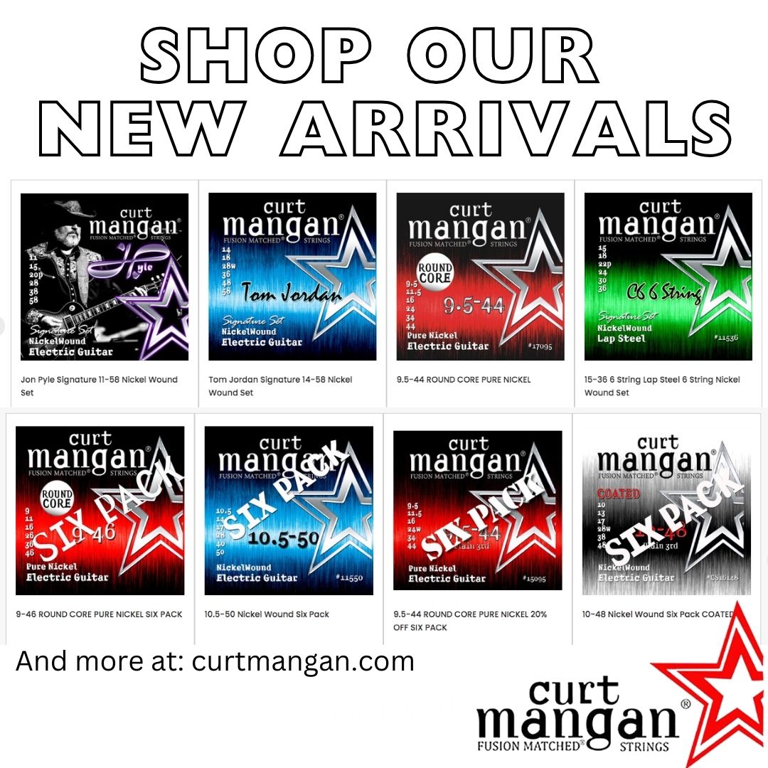 CurtMangan's tweet photo. Have you seen our new arrivals? We're always adding NEW STRINGS to our online store. Visit our website to see our latest offerings: https://t.co/CUAZy45WJx

#curtmanganstrings #guitarstrings #shopourstrings #shopsmall #usamade #handcrafted #madeintheusa https://t.co/qjYGKu9Lda