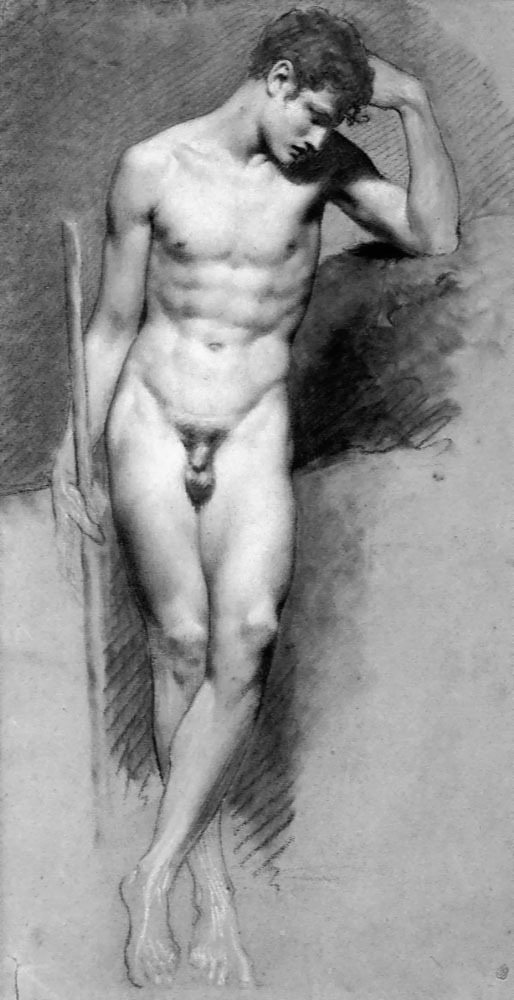 Academic Male Nude wikiart.org/en/pierre-paul…