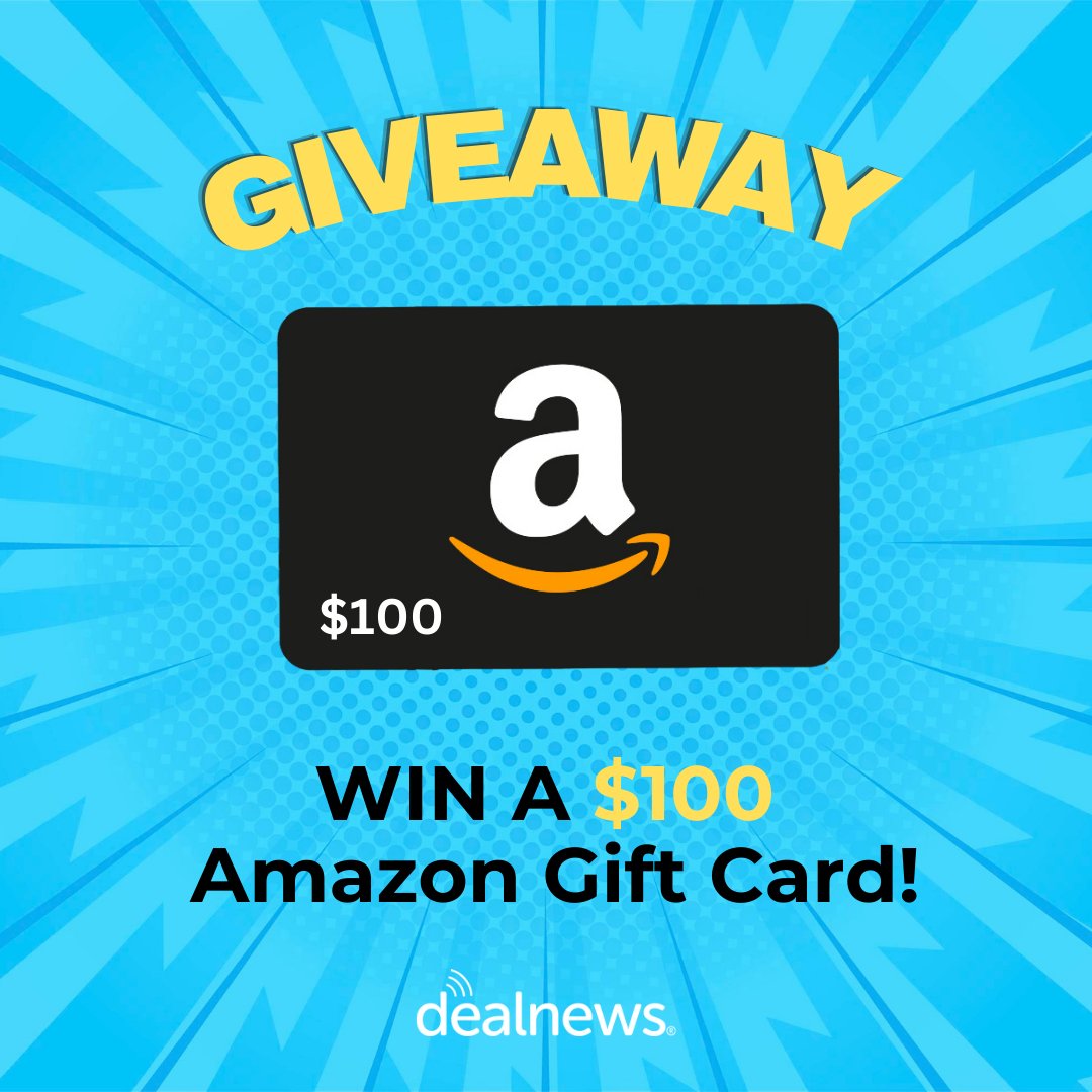 DealNews's tweet image. Prime Day starts tomorrow! 🎉 And we are celebrating with a giveaway! Retweet this &amp;amp; follow us for a chance to win a $100 Amazon gift card! Entries will end 11:59pm! The winner will be drawn and messaged on July 16th! #giveaway

T&amp;amp;C's: bit.ly/4f2O9Me #contest