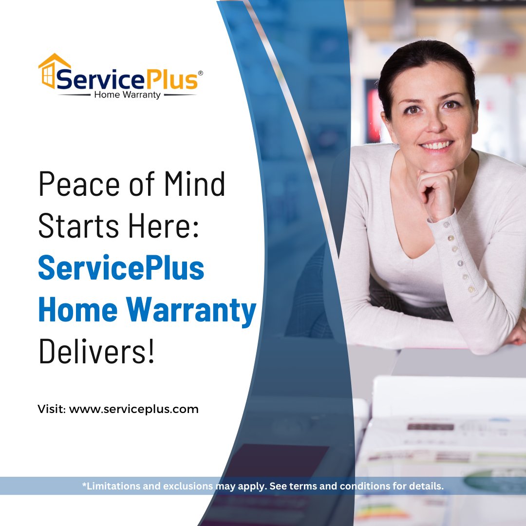 ServicePlusHW's tweet image. #ServicePlus Home Warranty offers a seamless blend of comprehensive protection and unparalleled peace of mind for #homeowners. With reliable coverage, you can confidently navigate the challenges of #homeownership. Visit: serviceplus.com #homewarranty #homemaintenance