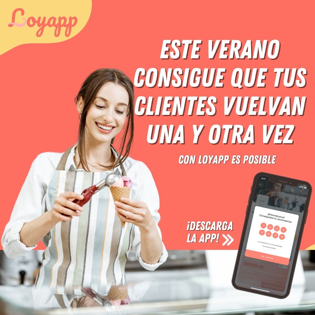 🌞✨ ¡Haz que tus Clientes Vuelvan este Verano! ✨🌞
El verano está aquí y es el momento perfecto para fidelizar a tus clientes. 🌴☀️ Con Loyapp, puedes crear estrategias efectivas que harán que tus clientes vuelvan una y otra vez.

loyapp.es
