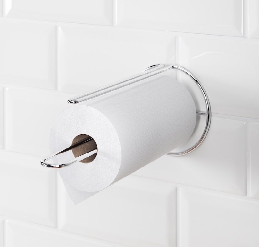 HueHeist's tweet photo. @todayyearsold I think you use the holes on the bottom to mount it to the wall, so your cabinet can close all the way https://t.co/GRm9dXvM0k