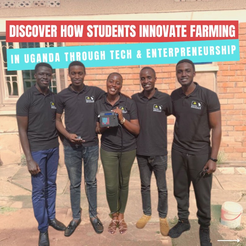 UNESCO's tweet photo. Youth are change-makers! 🧑‍🎓

Five young engineering students are revolutionizing agriculture with their innovative projects. They are creating new job opportunities for young people in #Uganda and beyond.

On #YouthSkillsDay, explore their UNESCO-supported project below ⤵️