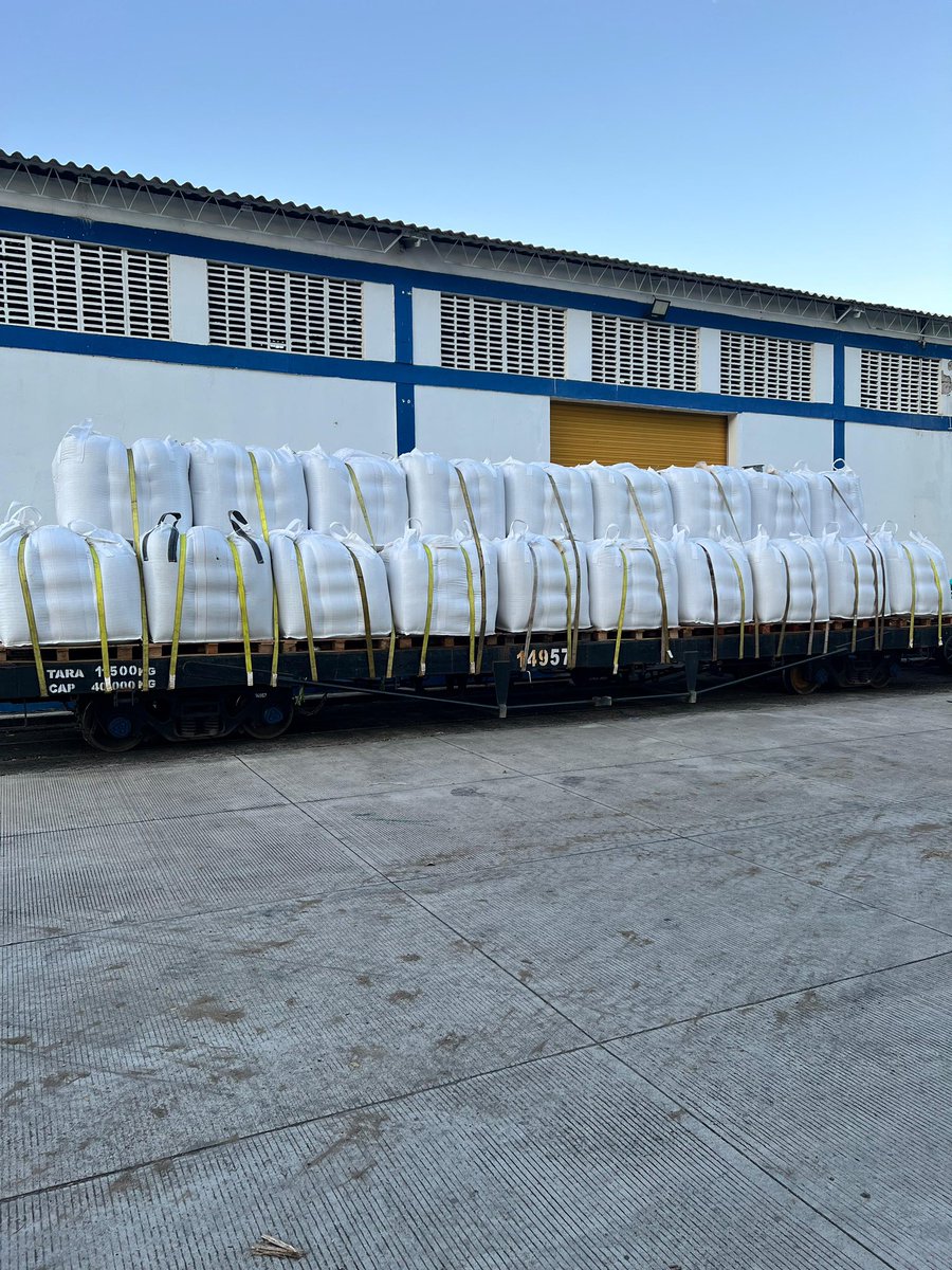 GermanBahamon's tweet photo. Nueva exportación usando 6 plataformas del tren en la ruta La Dorada - Santa Marta con 160 toneladas de café excelso empacado en big bags de 1 tonelada, con destino a Estados Unidos. 

En @FedeCafeteros seguimos comprometidos con la exportación de Café de Colombia aprovechando los beneficios de la multimodalidad. 

Hemos demostrado que no nos detendremos en la búsqueda de eficiencias y en este caso logramos reducción considerable de gastos en la ruta, entregando resultados a los cafeteros.

Además y no menos importante es un paso firme en la sostenibilidad, pues permite disminuir la huella de carbono. Un tren de carga emite 4,5 veces menos CO2 y material particulado que el transporte por carretera. 

Convertiremos el tren en un gran aliado del café colombiano, y ya estamos explorando nuevas rutas. 

#MasFederacion 
@ANI_Colombia 
@MinTransporteCo 
#Almacafe 
@CafedeColombia 
#EscuchamosHacemosTransformamos