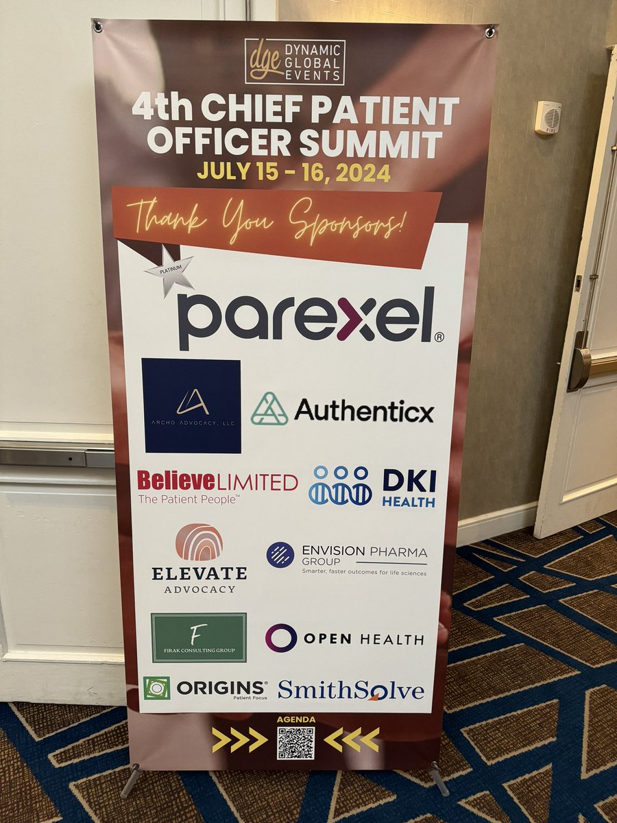 stacy_hurt's tweet photo. Honored to represent @Parexel as not only our Chief Patient Officer but also as a patient, advocate, and caregiver at the #CPOSummit 🤝 Thank you to all in attendance who are here to amplify the patient voice in drug development 🫶 https://t.co/myHVjuWAN0