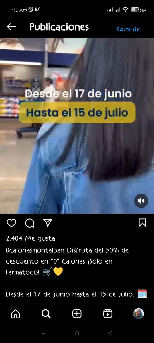 tonydcvoice's tweet photo. @grupodialca @Farmatodo que lamentable que hayan caído en publicidad engañosa. Que en farmatodo terrazas del Ávila no validaron una promoción que en Instagram  de montaban 0 calorías ,  se anunciaba hasta el día de hoy 15 de julio, en todos los farmatodos. https://t.co/FD1wr3Yr7Z