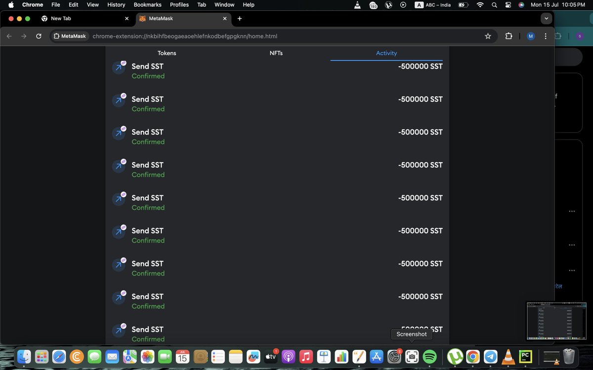 Slytherstrike's tweet photo. Airdrop 2 is on live , we have airdropped more than 50+ wallets , still you can receive the airdrop of 500K $sst tokens in your metamask polygon wallet , drop the address in comment for the airdrop - 2
Be the change
#metamask #phantom #trading #airdrop #comment #freemoney #token https://t.co/lNsRAK3oeM