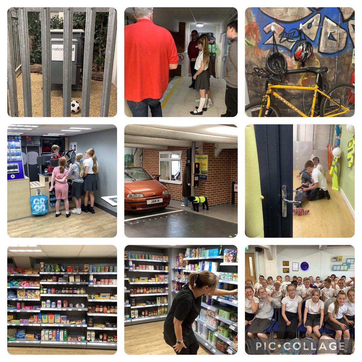 EKellyStAnnes's tweet photo. We had a great afternoon at The Create Centre in Bristol for life skills. The crew experienced different life scenarios and learned about aspects of life such as food, traffic and fire safety and also practiced making 999 calls. @StAnnes_EHS https://t.co/Y7rLpoRw34