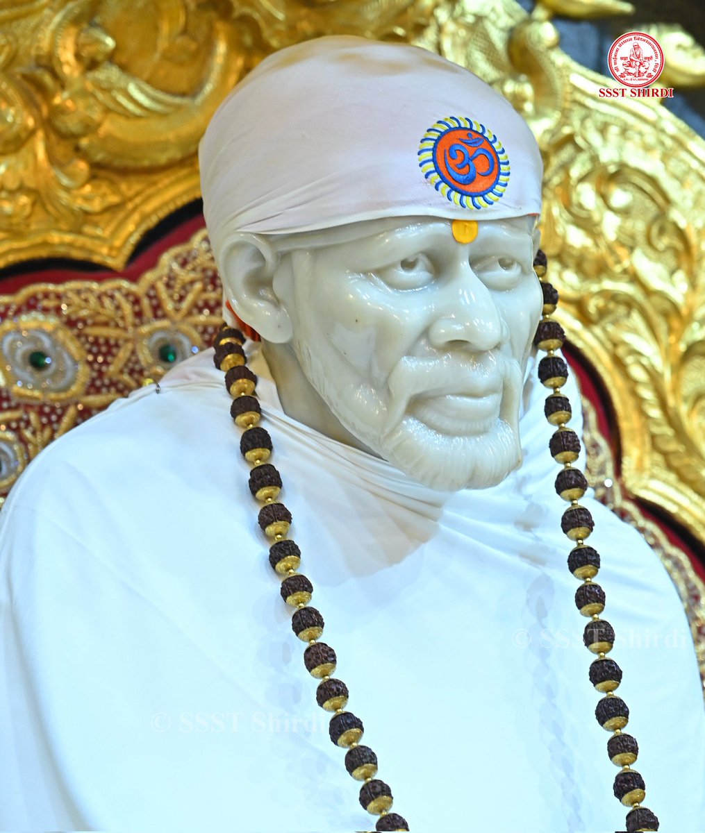 SSSTShirdi's tweet photo. *!! ॐ साई राम !!*
*श्री साईबाबा संस्थान विश्वस्त व्यवस्था,शिर्डी*
*!! ॐ Sai Ram !!*
*Shri Saibaba Sansthan Trust, Shirdi*
≈≈≈≈≈≈≈≈≈≈≈≈≈≈≈≈≈
 *आरती :-  शेजारती*
*सोमवार १५ जुलै २०२४*    
*Aarti :-Shejarti*  
 *Monday 15 July  2024* https://t.co/N7AvLlmdId