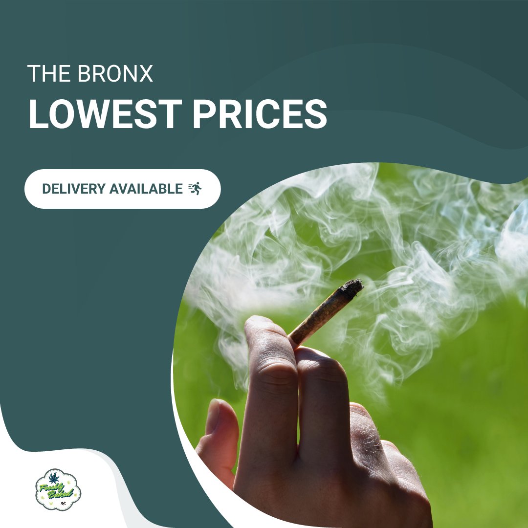 Experience the best deals in The Bronx! 🌟

🔥 LOWEST PRICES on all your favorite cannabis products
🚚 DELIVERY AVAILABLE right to your door

#FreshlyBakedNYC #TheBronx #CannabisDeals #LowestPrices #CannabisDelivery #NYCWeed #FreshlyBaked #CannabisCommunity