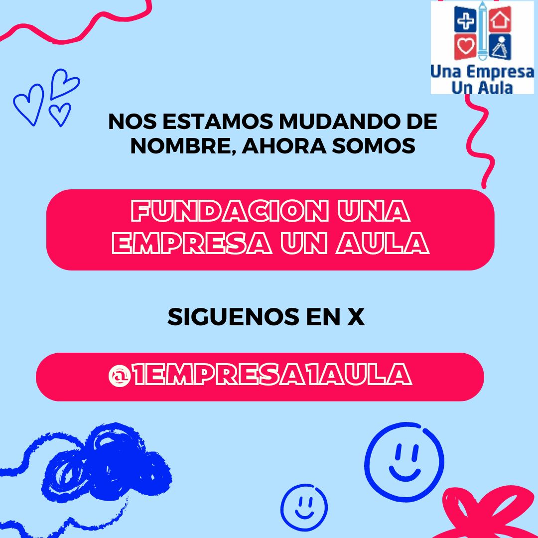 AAAP1810's tweet photo. ¿Querés apoyar la educación pública?   Sigue a
@1empresa1aula y colabora a que más niños y niñas accedan a una educación inclusiva, equitativa y de calidad. 
Estamos en el proceso de cambio de nombre, de Asociación de Amistad Argentino Panameña a Fundación #UnaEmpresaUnAula https://t.co/dP1Gzazp3f