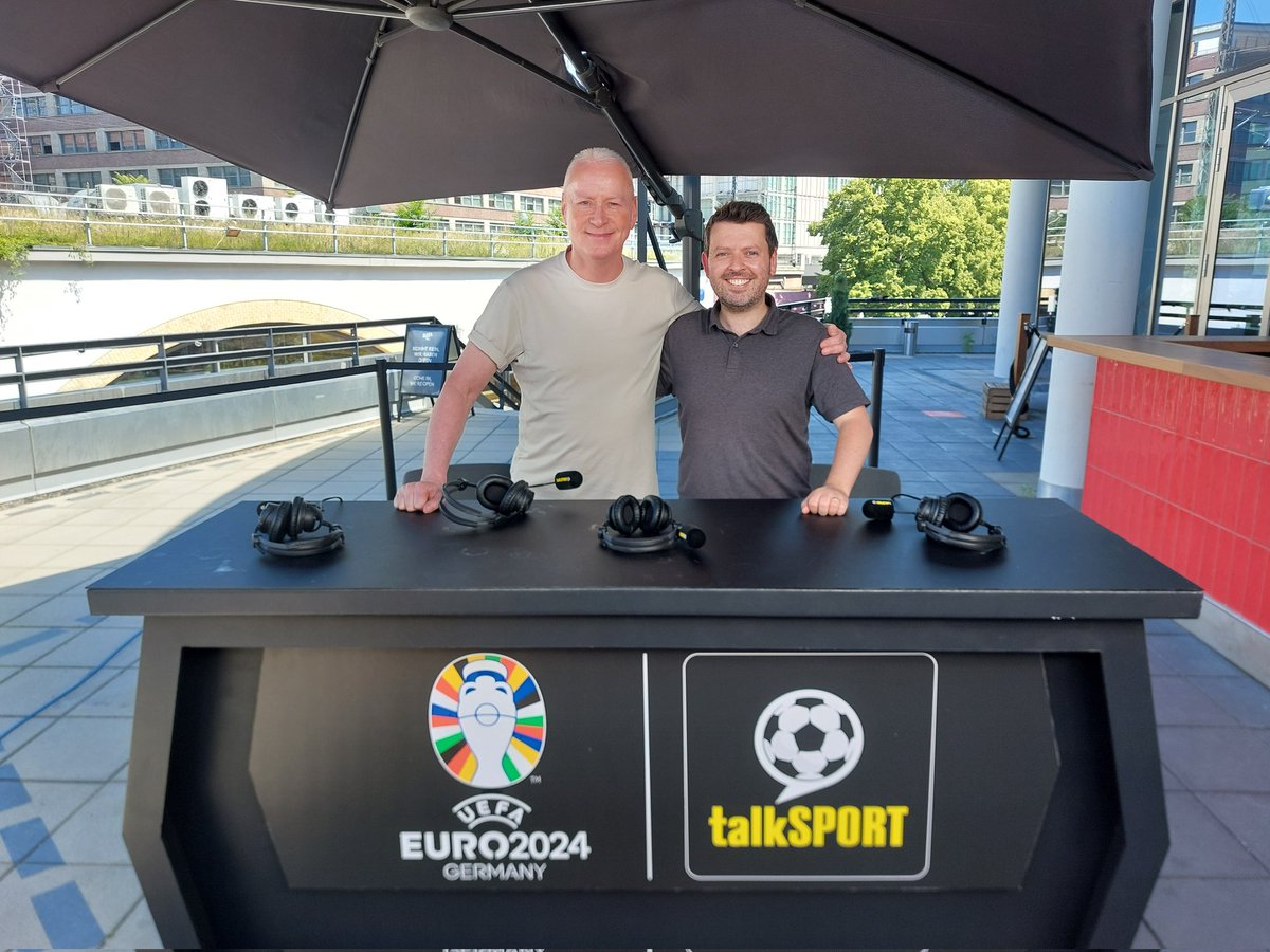 Lukkaas_Gregory's tweet photo. 5 weeks, 25 live shows produced.

From Munich to Dusseldorf to Frankfurt, back to Dusseldorf and then to Berlin. England fell short against the standout team, Spain 🇪🇸 

Euro 2024 on talkSPORT, that's a wrap 🏆 https://t.co/kiLZVVBrZh