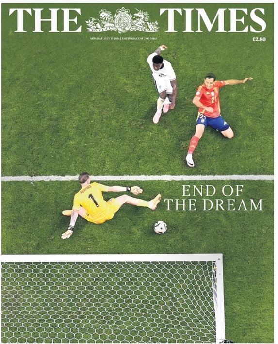Han perdido la Eurocopa, pero han hecho la mejor portada.