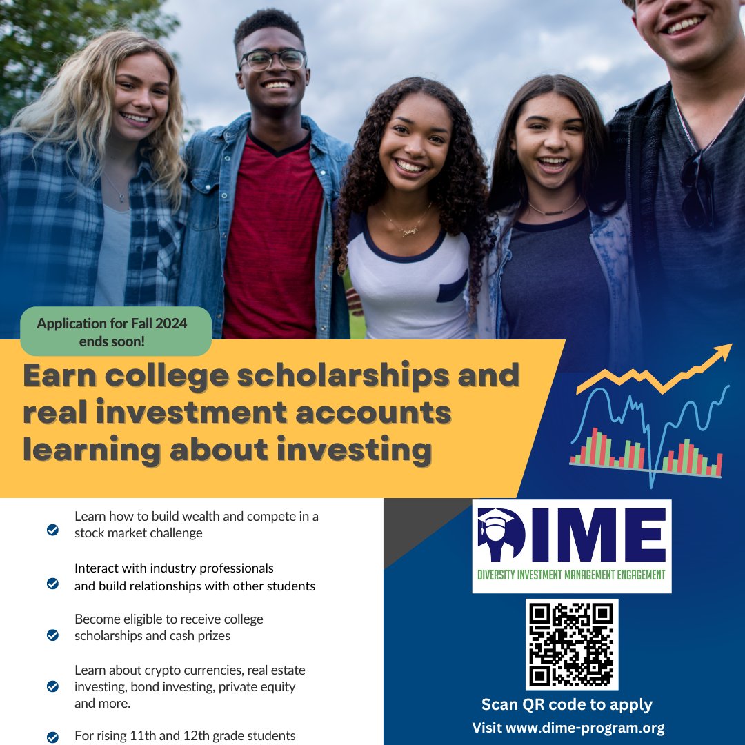 ChidiPaige's tweet photo. Free financial education program for #highschools students in 11th and 12th grade.  Give the gift of #FinancialFreedom to the next generation. Share!

#YouthEmpowerment #InvestmentTips #financiale https://t.co/e1H2JKyryS
