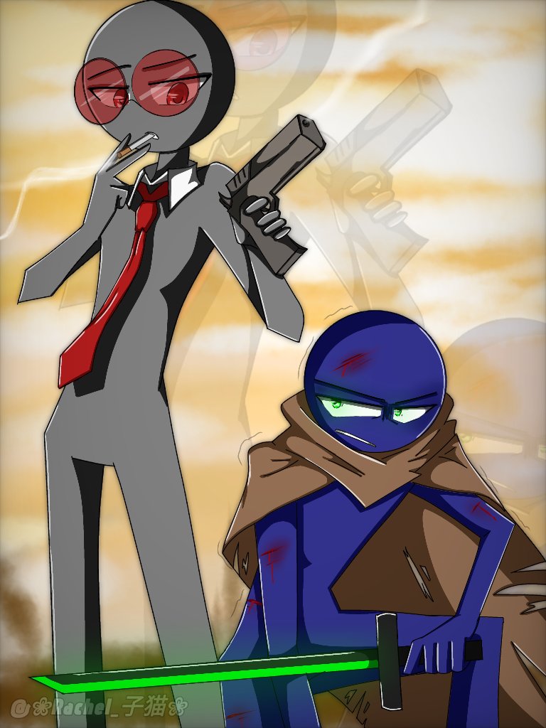 ZlataSmirn2002's tweet photo. #RHG #Stickfigure 
#stickman #hyunsdojo 

Chronos VS  One https://t.co/TqlnmVHu07
