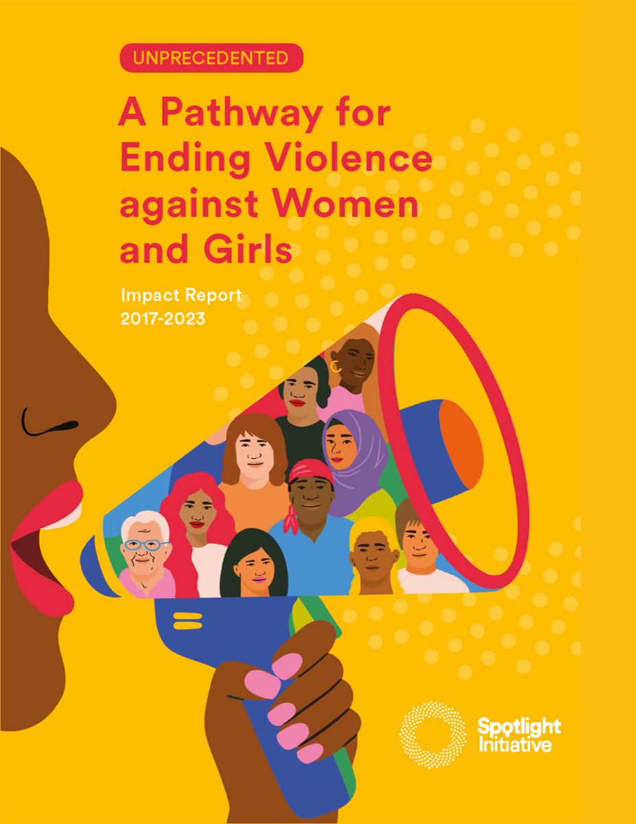 We are very excited to announce that <a href="/GlobalSpotlight/">Spotlight Initiative</a>’s impact report “Unprecedented: A Pathway for Ending Violence against Women and Girls” is now available online: spotlightinitiative.org/publications/u…