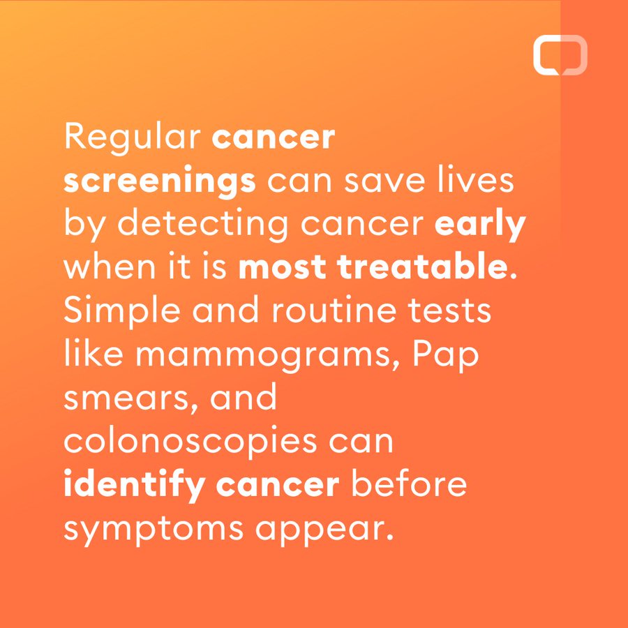screening for cancer